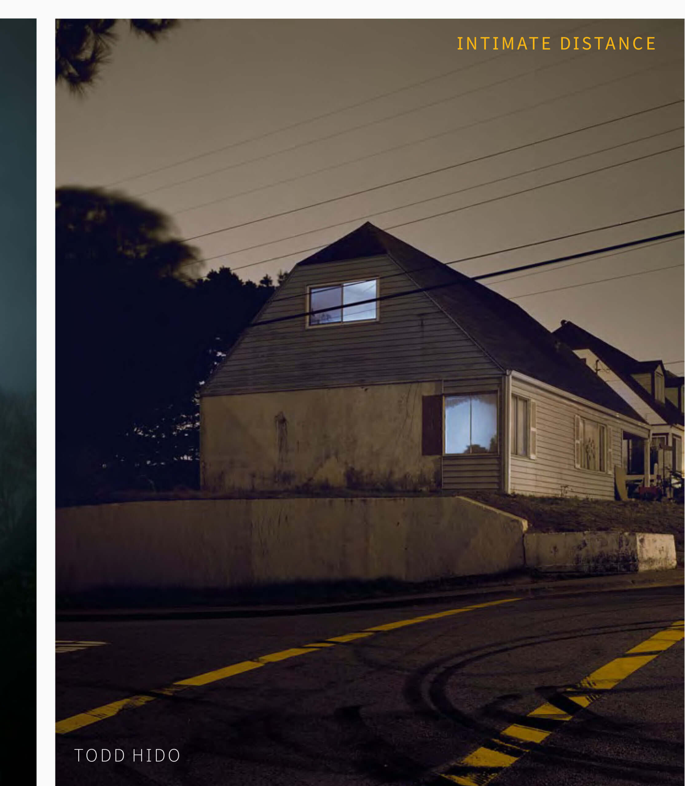Frontcover, Intimate Distance, Todd Hido